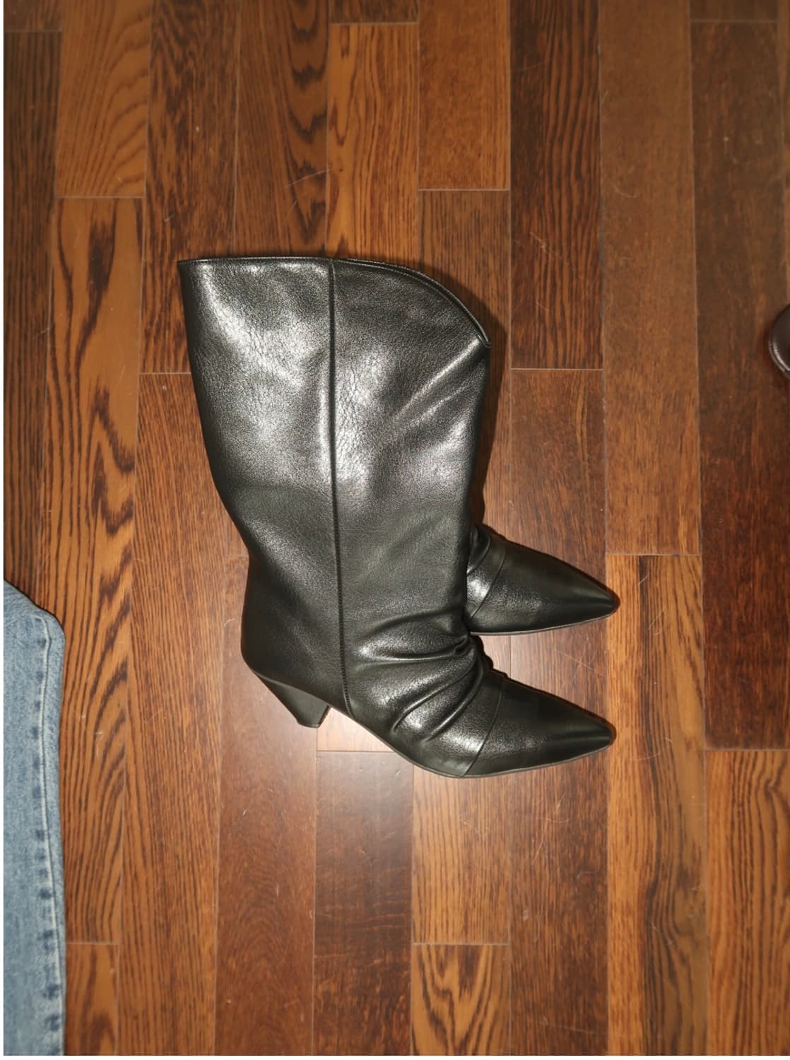 스틸레토 힐 미들부츠 상품이미지2