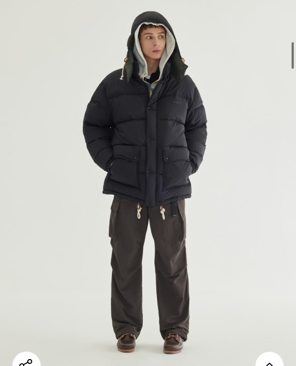 커버낫 덕다운 패딩자켓 상품이미지6