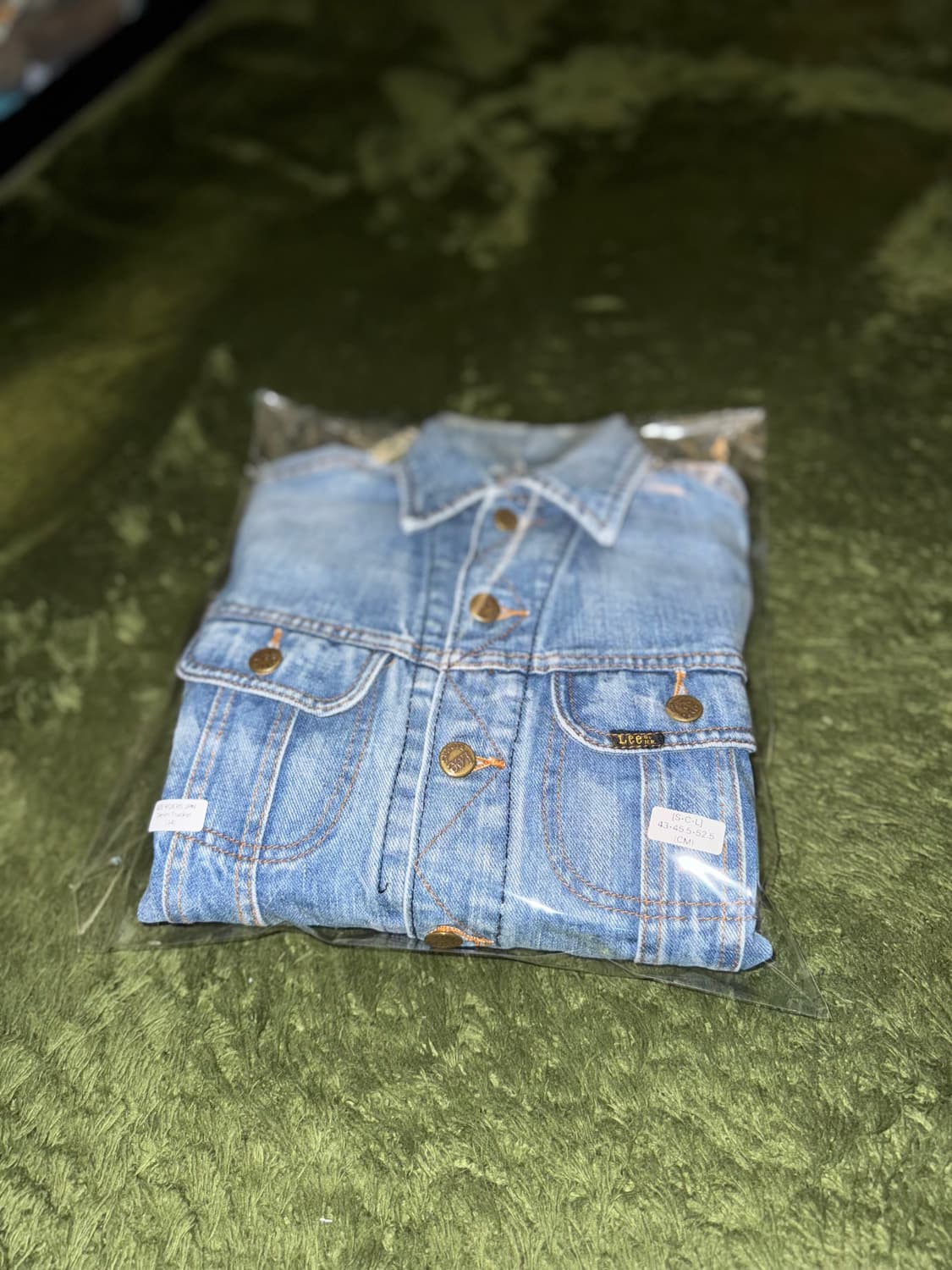 [34] LEE 리 MADE IN JAPAN 101 J 데님 트러커 자켓 상품이미지10