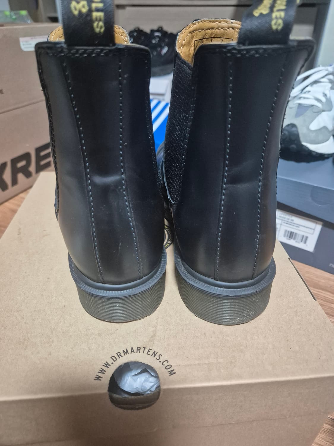 [Uk6] 닥터마틴 2976 첼시 블랙 스무스 상품이미지3