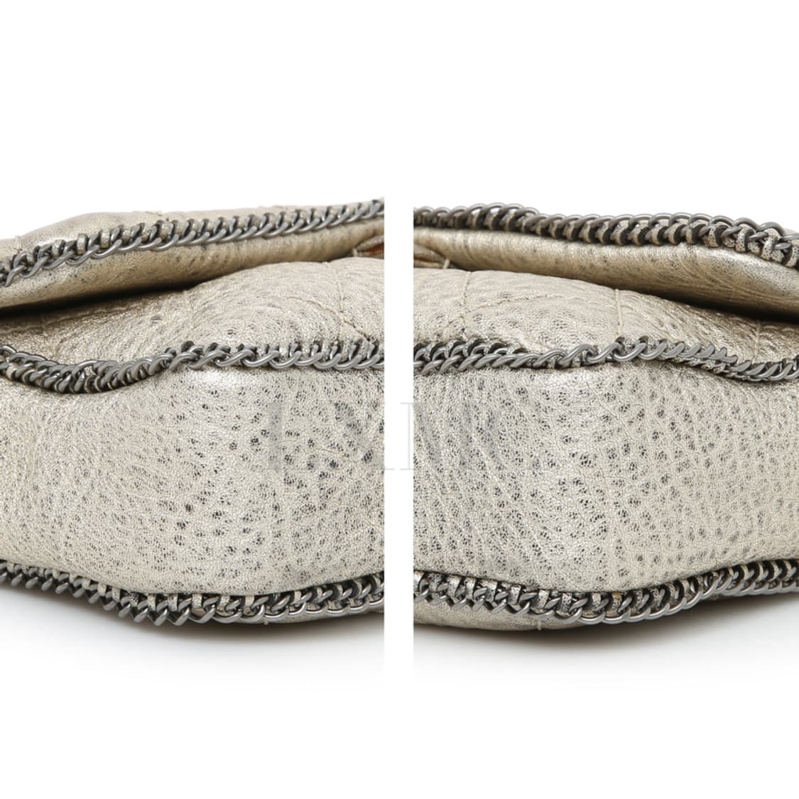 샤넬 칼라거펠트 라이언 체인백 메탈릭골드 플랩 숄더 상품이미지9