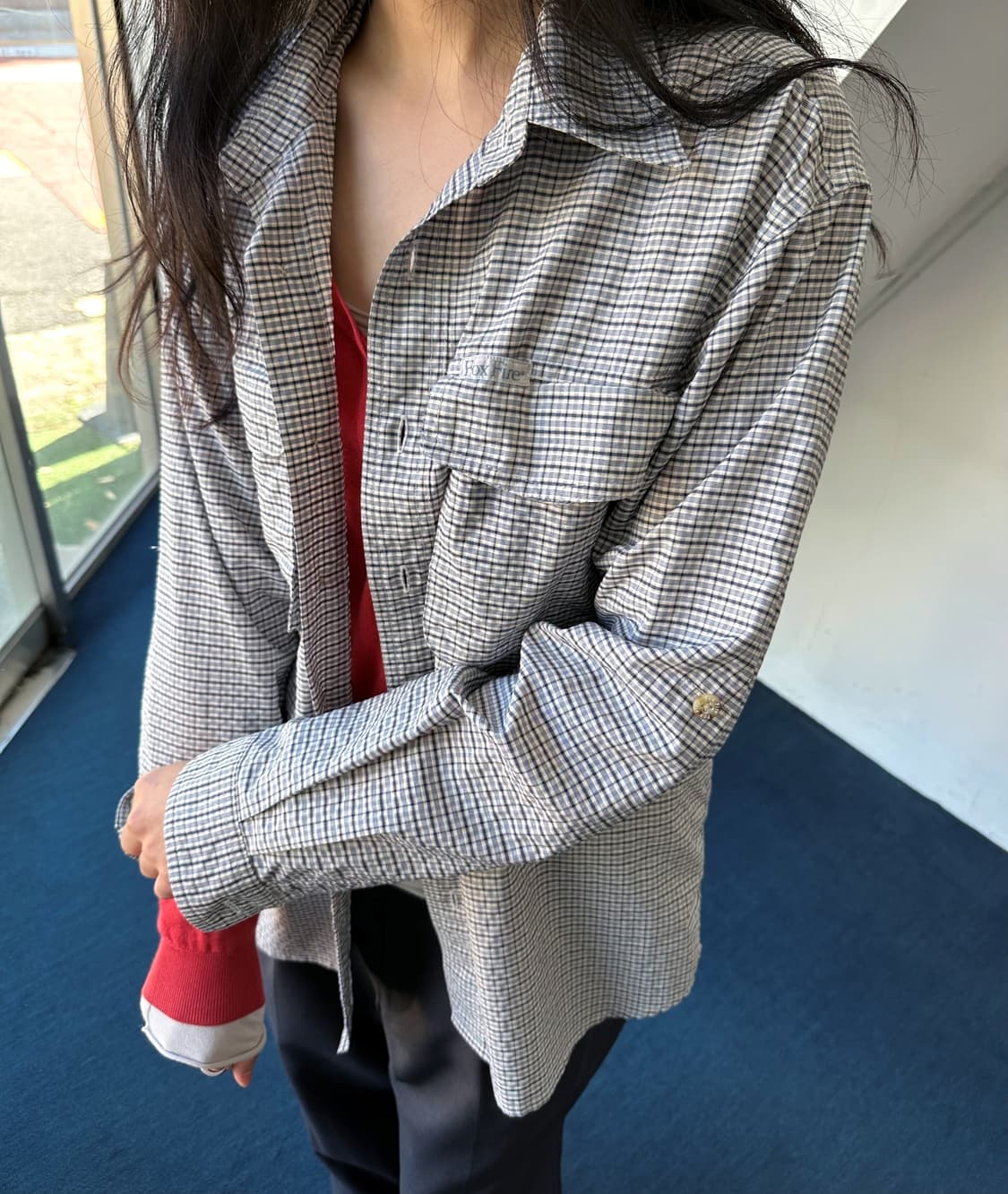 Utility nylon poly active shirt 상품이미지2