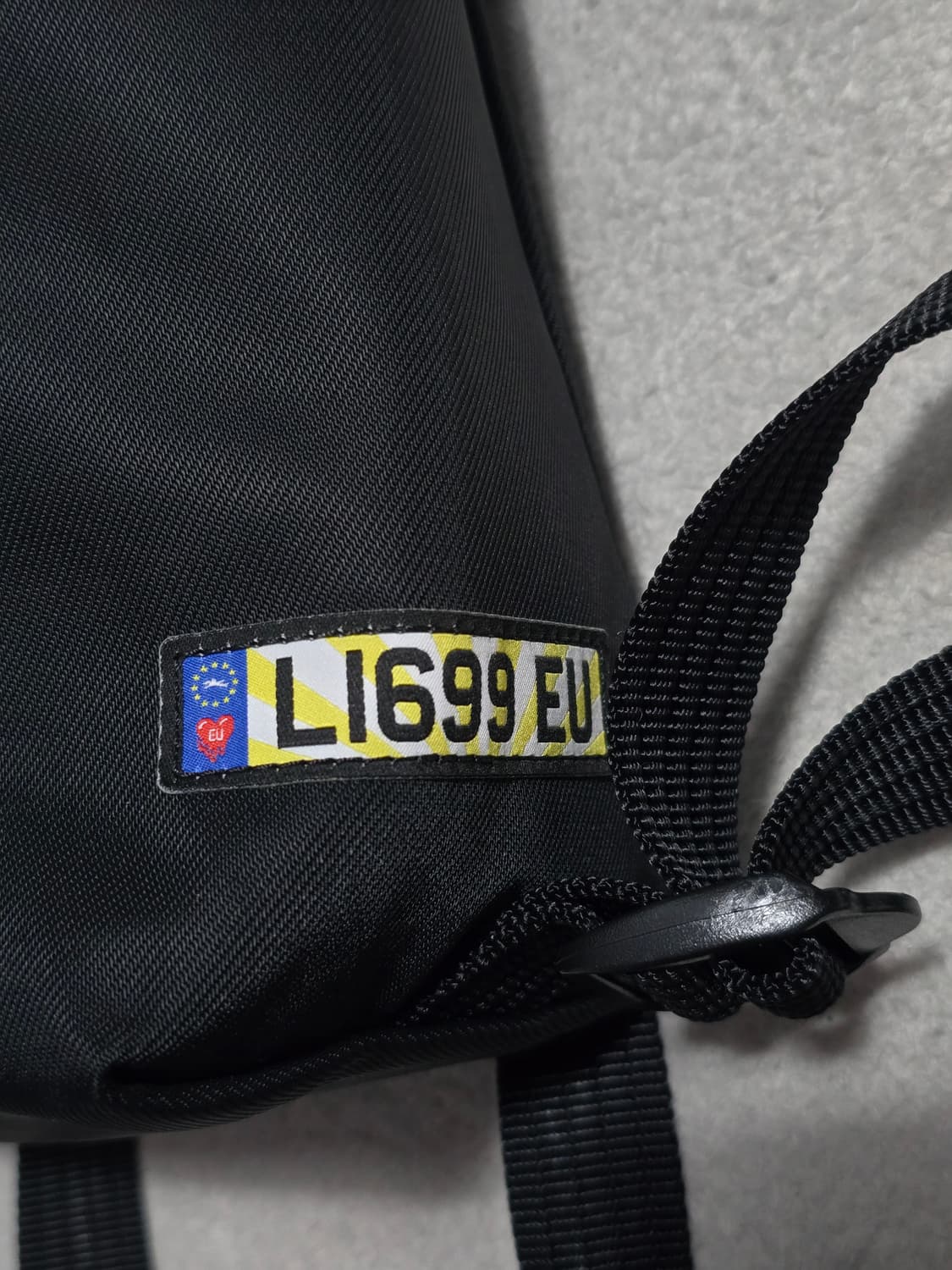 롱샴 X EU L1699 백팩 블랙 상품이미지2