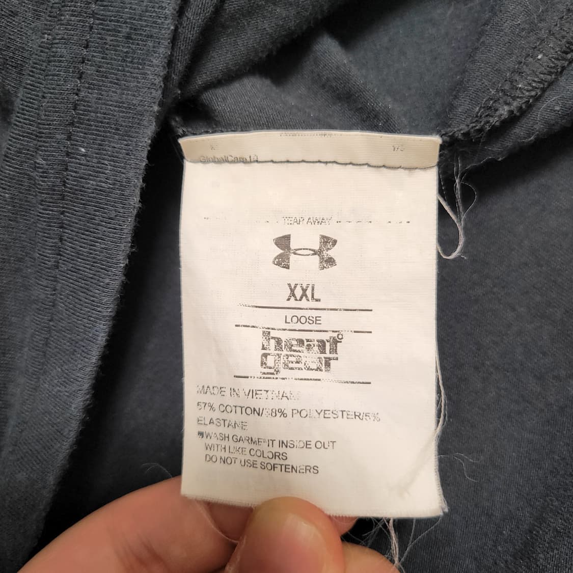 언더아머 빅로고 반팔 티셔츠 XXL 상품이미지3