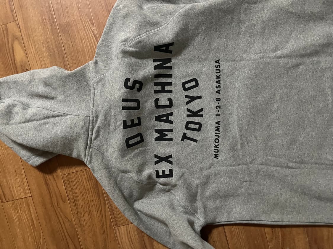 데우스 엑스 마키나 도쿄 아사쿠사 어드레스 후드 그레이 말 상품이미지5