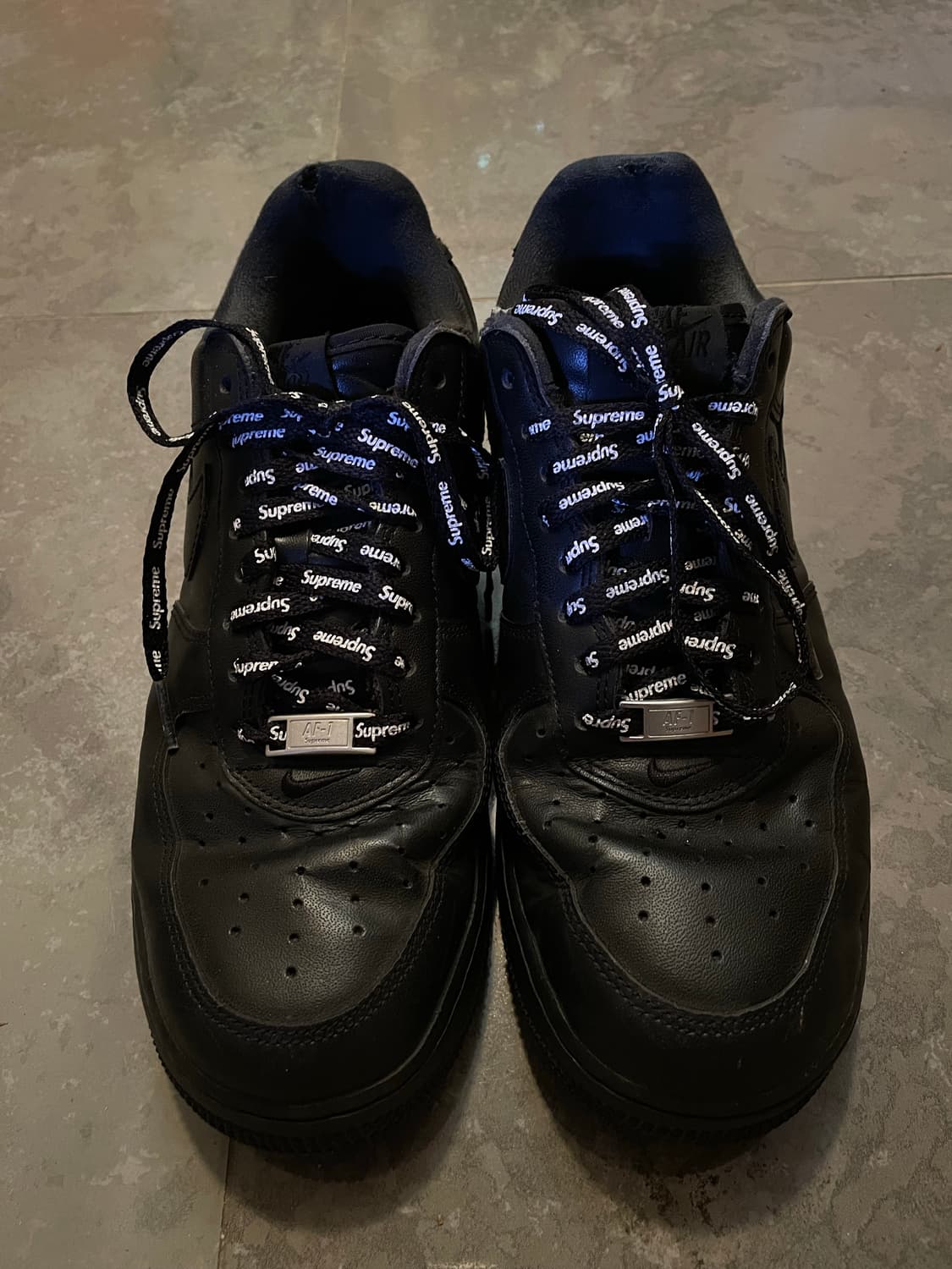 에어포스 슈프림 블랙 270 상품이미지1