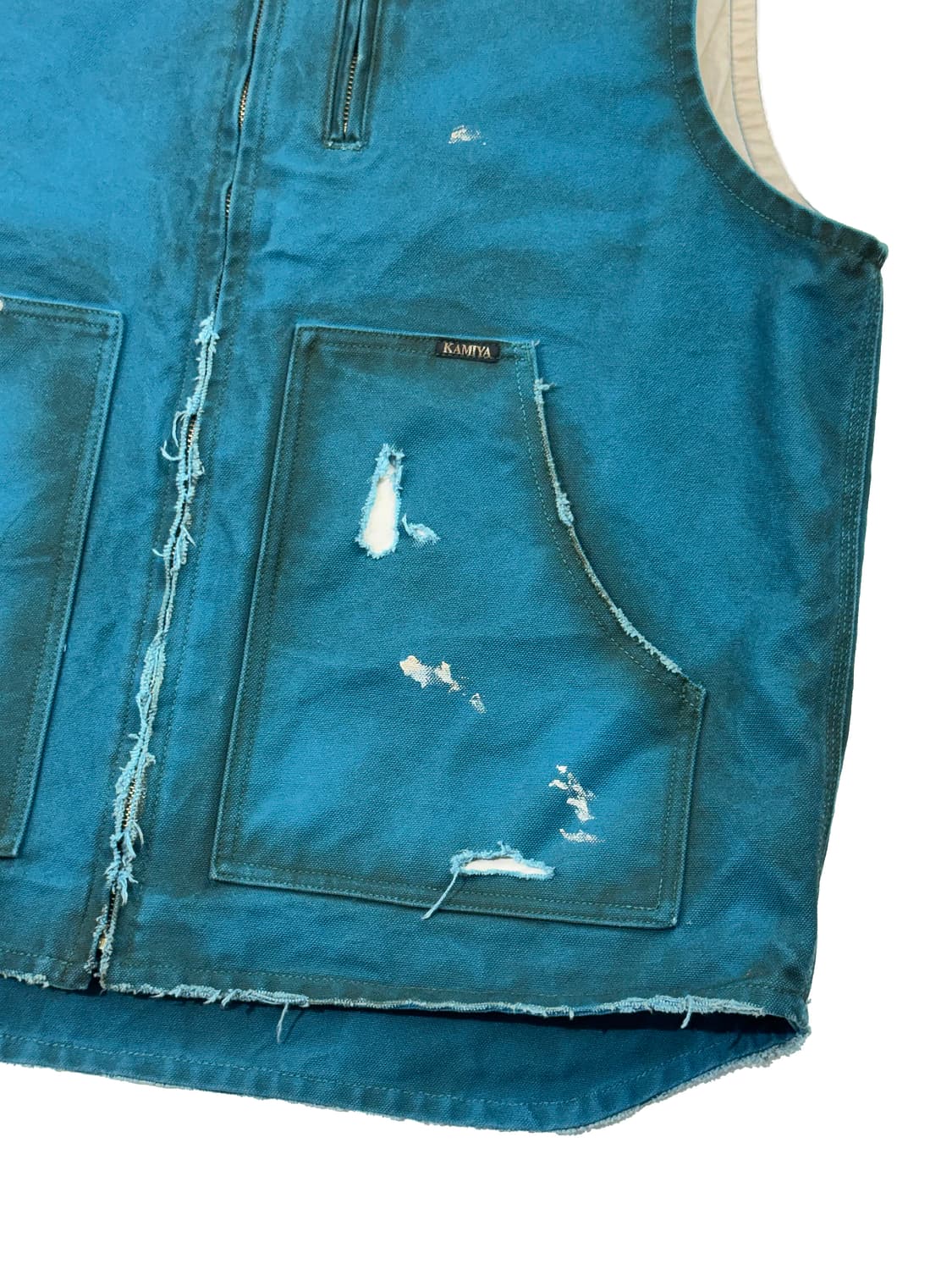 카미야 보로 덕 베스트 블루 상품이미지5