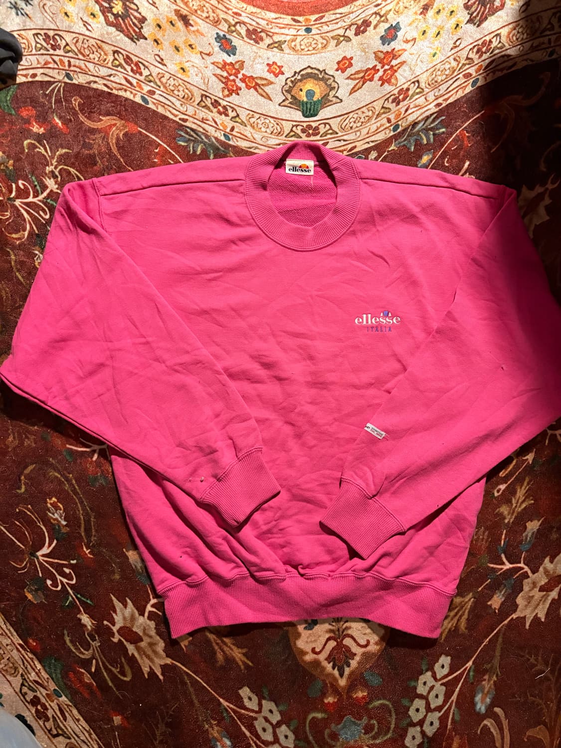 90’s  ellesse pink sweatshirt 상품이미지1