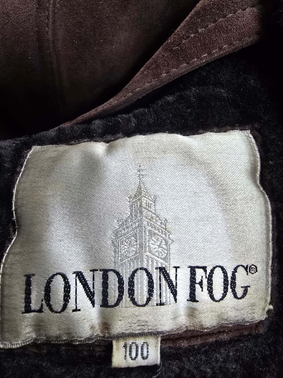 런던포그 양가죽 브라운 무스탕 (1305) 상품이미지3