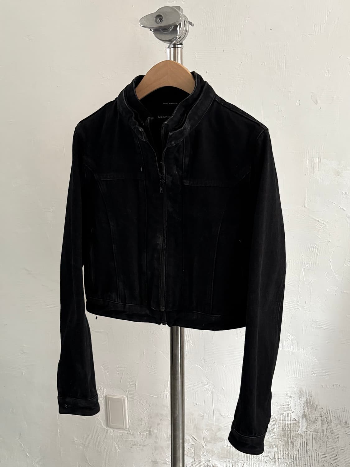 loading room 로딩룸 블랙 데님 자켓 상품이미지5