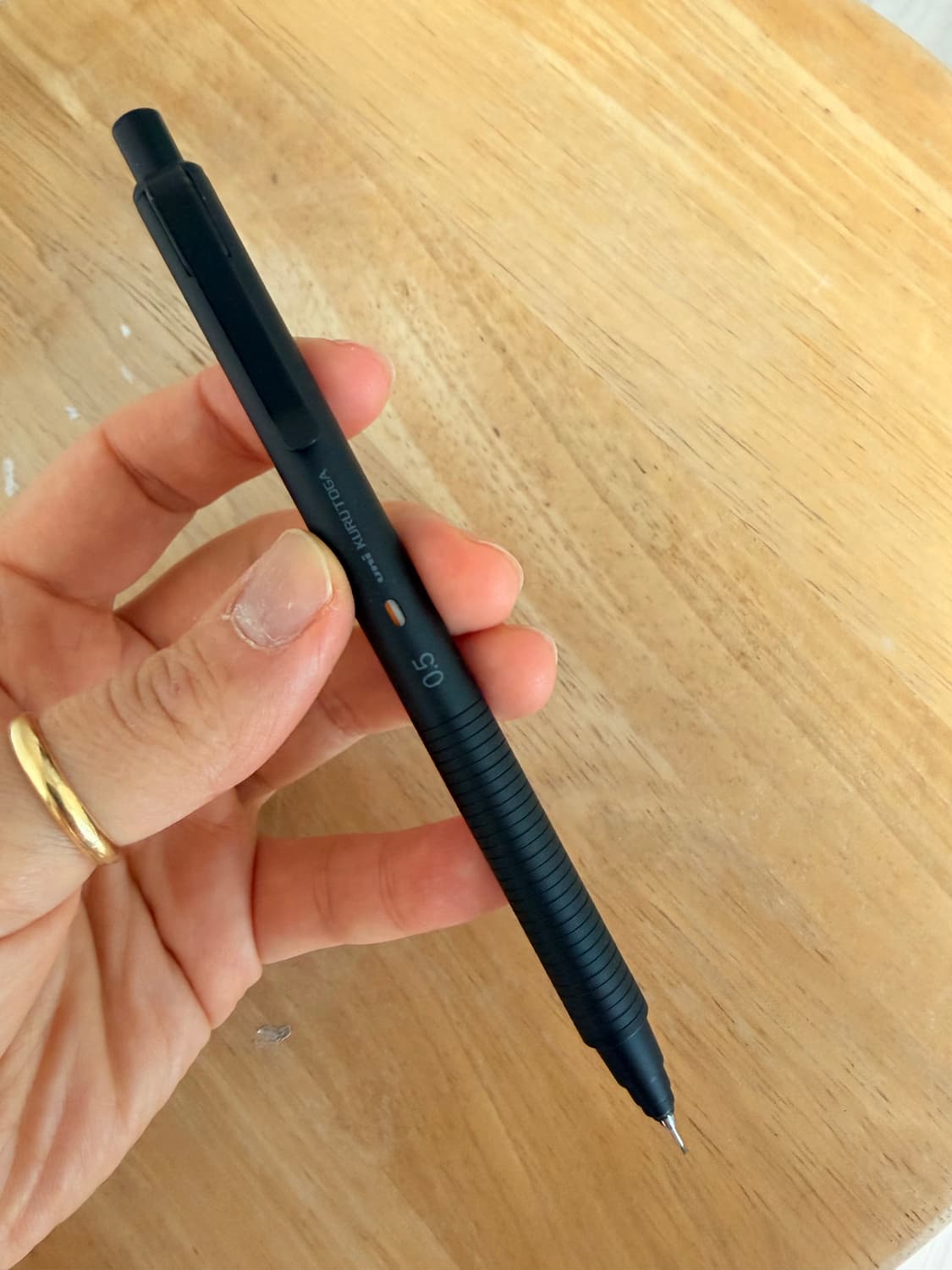 새상품 쿠루토가 메탈 0.5 M5-KH 녹튼블랙 샤프 박스없음 상품이미지2