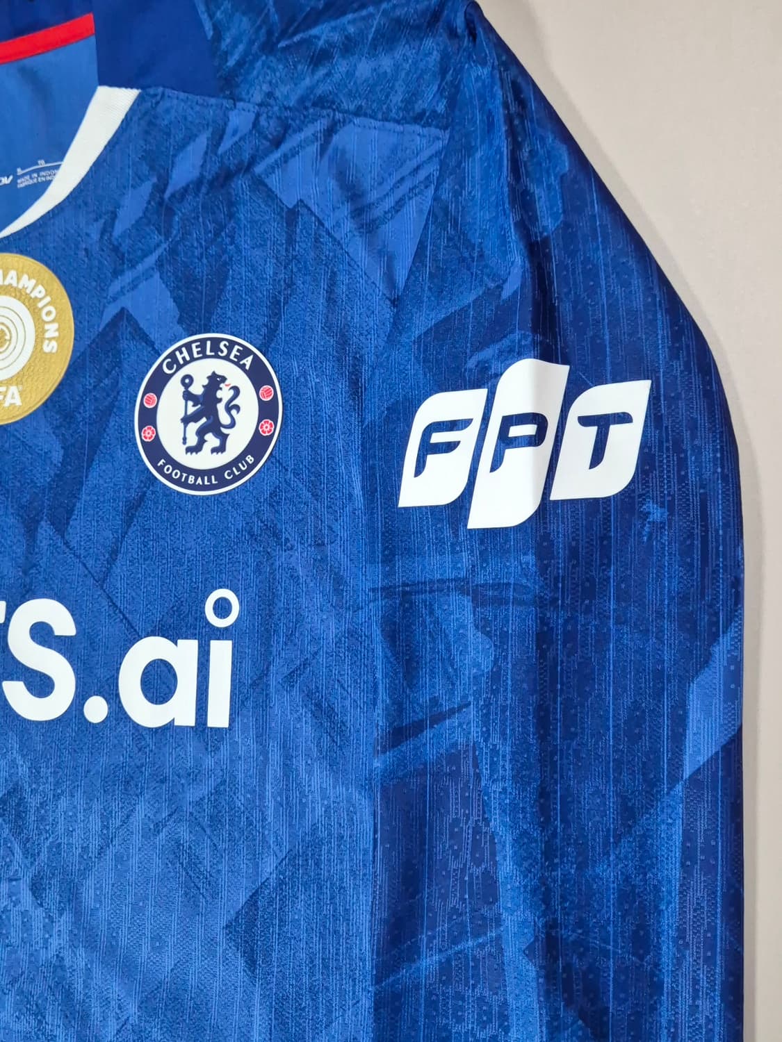 25-26 첼시 홈 카이세도 긴팔 유니폼 XL사이즈 상품이미지5