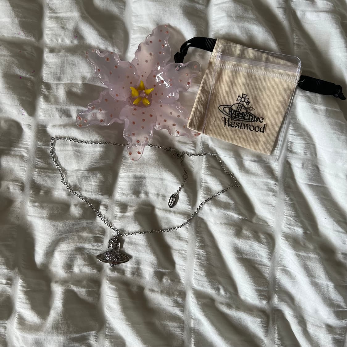 비비안웨스트우드 아그나사 바스 릴리프 네크리스 상품이미지10