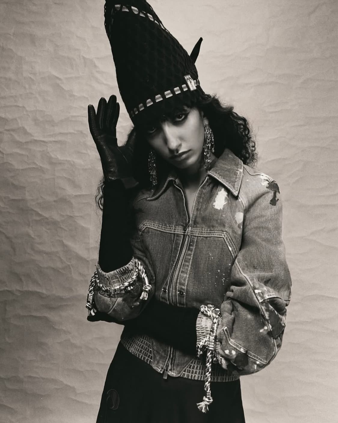 [34]키코 코스타디노브 25fw 페인트 봄버 자켓 상품이미지6