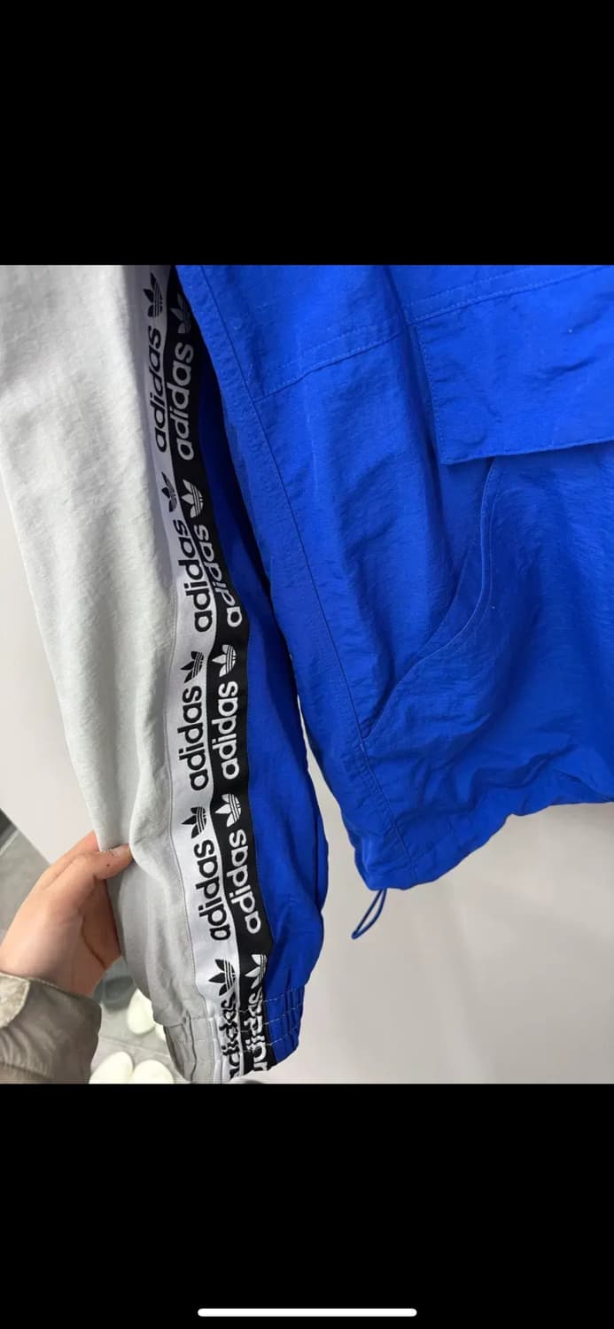 아디다스 R.Y.V 윈드 트랙탑 블루 아노락 자켓 H1966 상품이미지4
