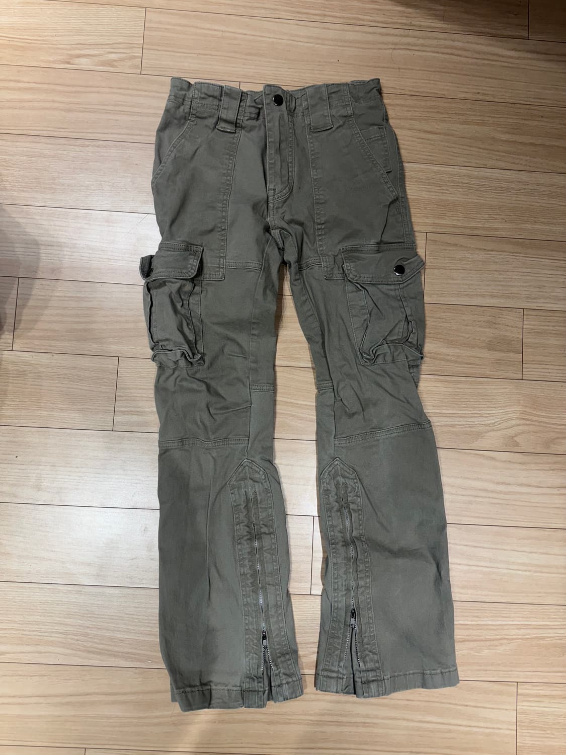 로우라이즈 카고바지 S 상품이미지1