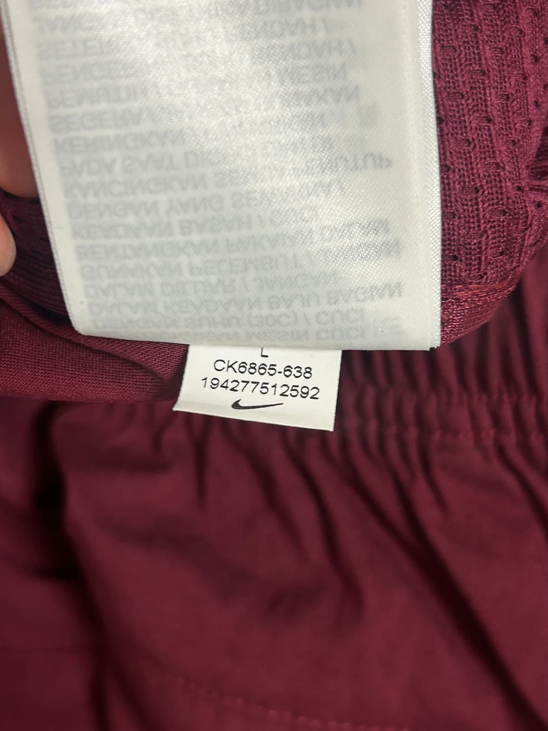 나이키 ACG 컨버터블 팬츠 다크 비트룻 상품이미지5