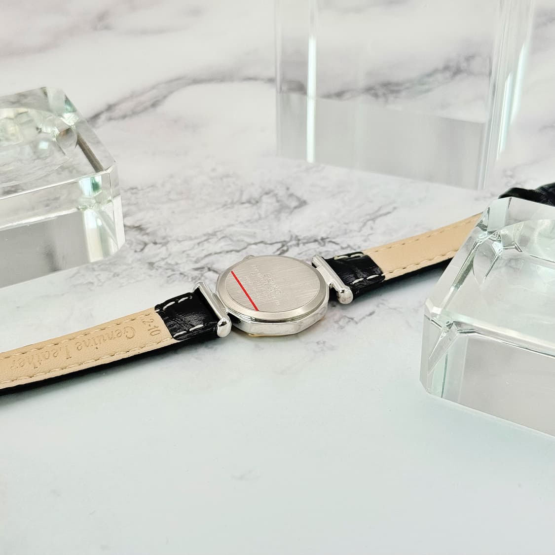 70s80s 빈티지 세이코 플라워 베젤 콤비 로마다이얼 워치 상품이미지9