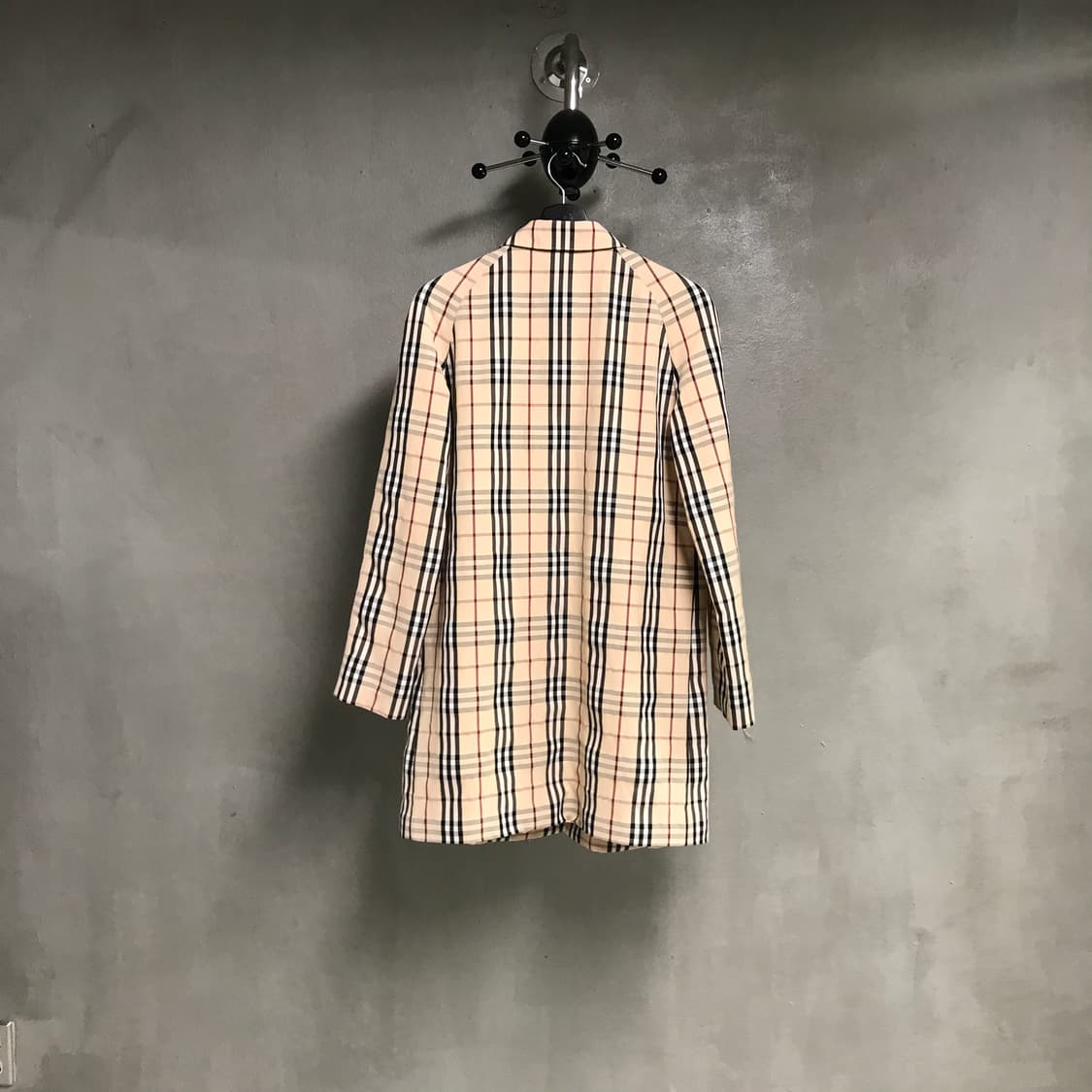 버버리 노바 체크 싱글 코트 8(W) 상품이미지6