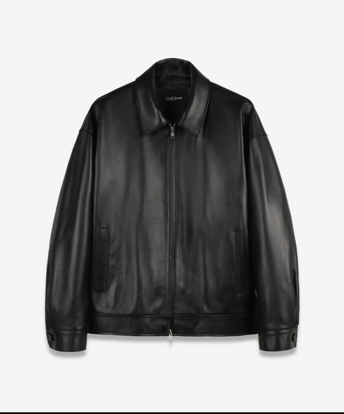 도프제이슨 오버핏 램스킨 가죽자켓 XXL 상품이미지3