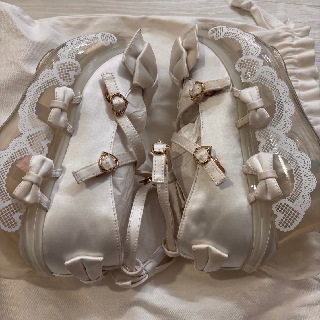 angelic pretty 제니팍스 콜라보 슈즈 상품이미지4