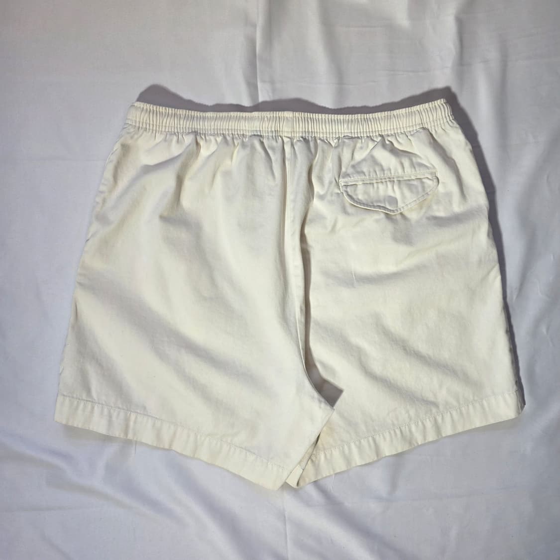 [2XL]폴로 랄프로렌 화이트 면 숏츠 상품이미지6