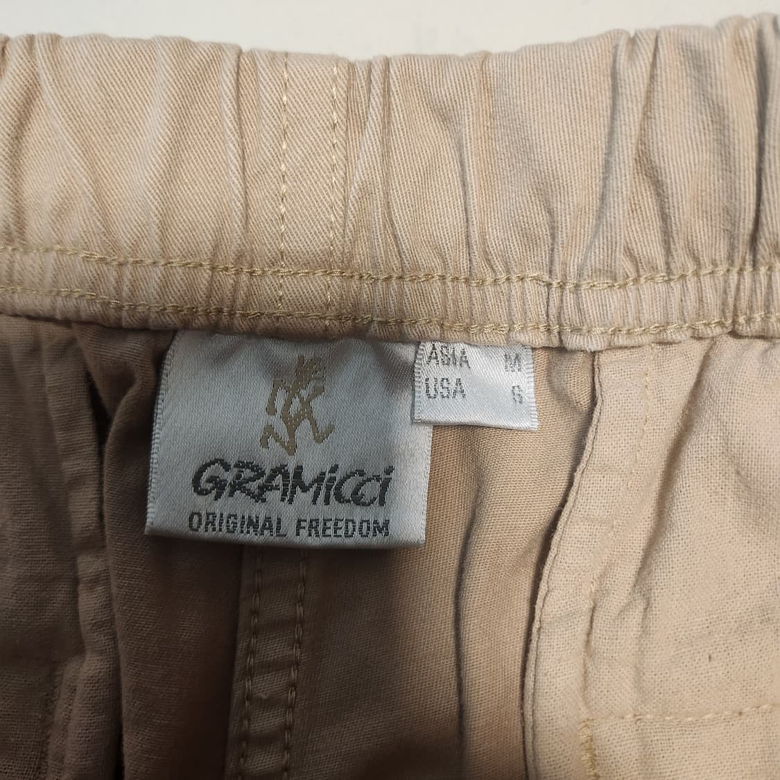 그라미치 베이지색 벨트 면바지 상품이미지7