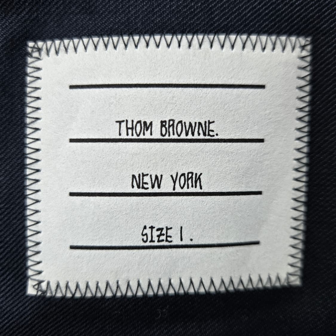 새상품 백화점판 / 톰브라운 4BAR 셔츠 자켓 1사이즈 상품이미지5