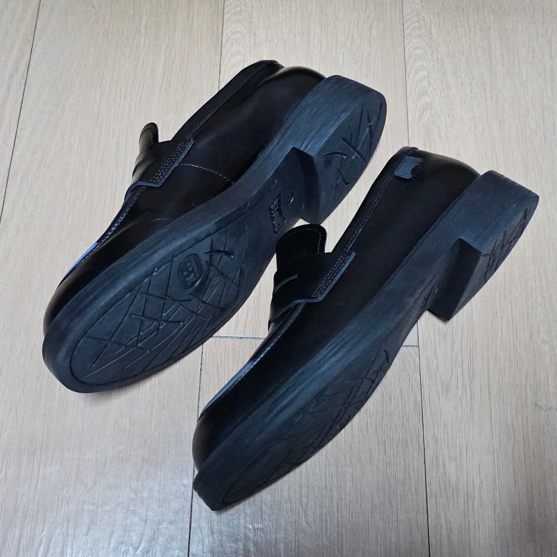 캠퍼 트윈스 블랙 가죽 남성 페니로퍼 260-265 상품이미지6