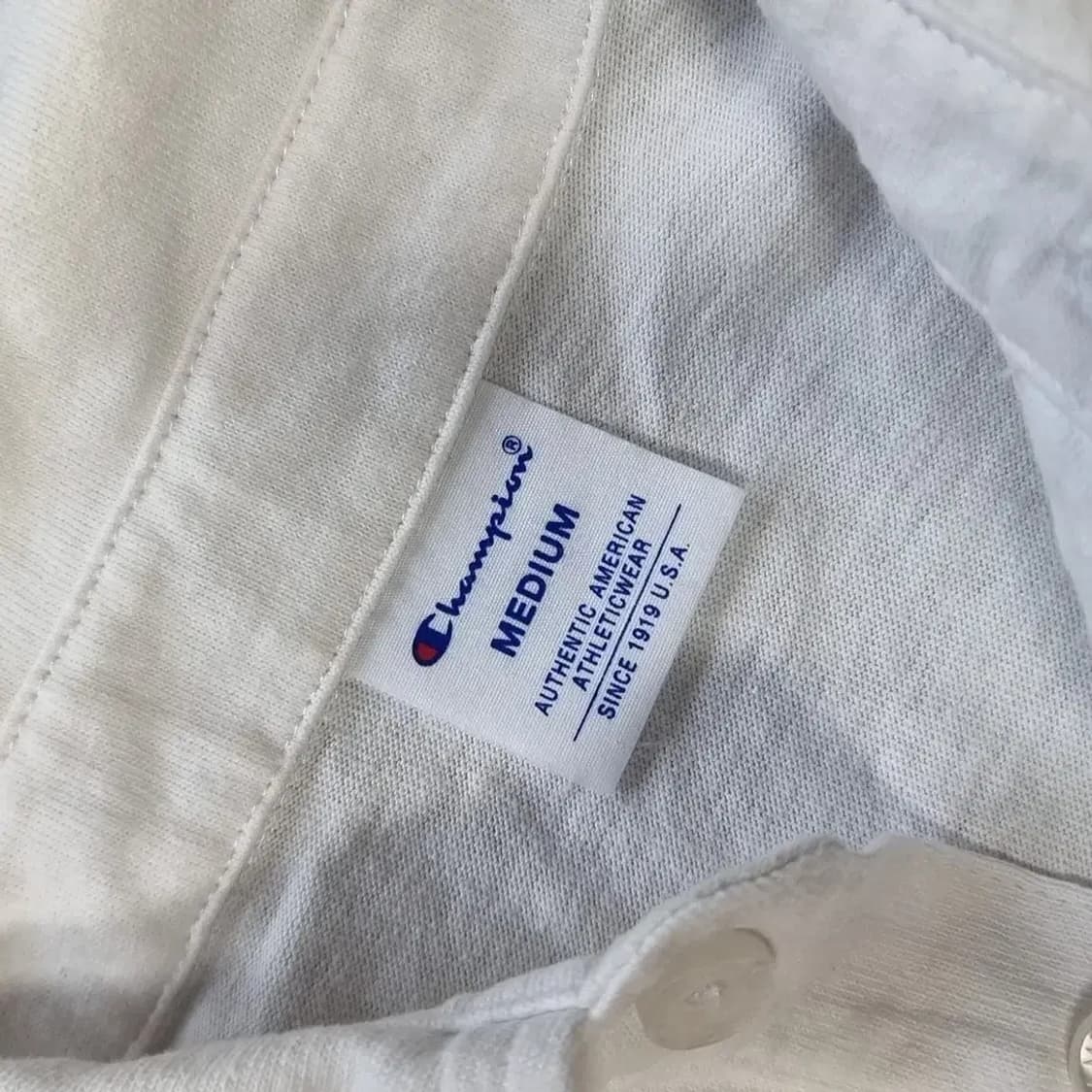 미제 챔피온usa 정품 화이트 카라티(m) 상품이미지3