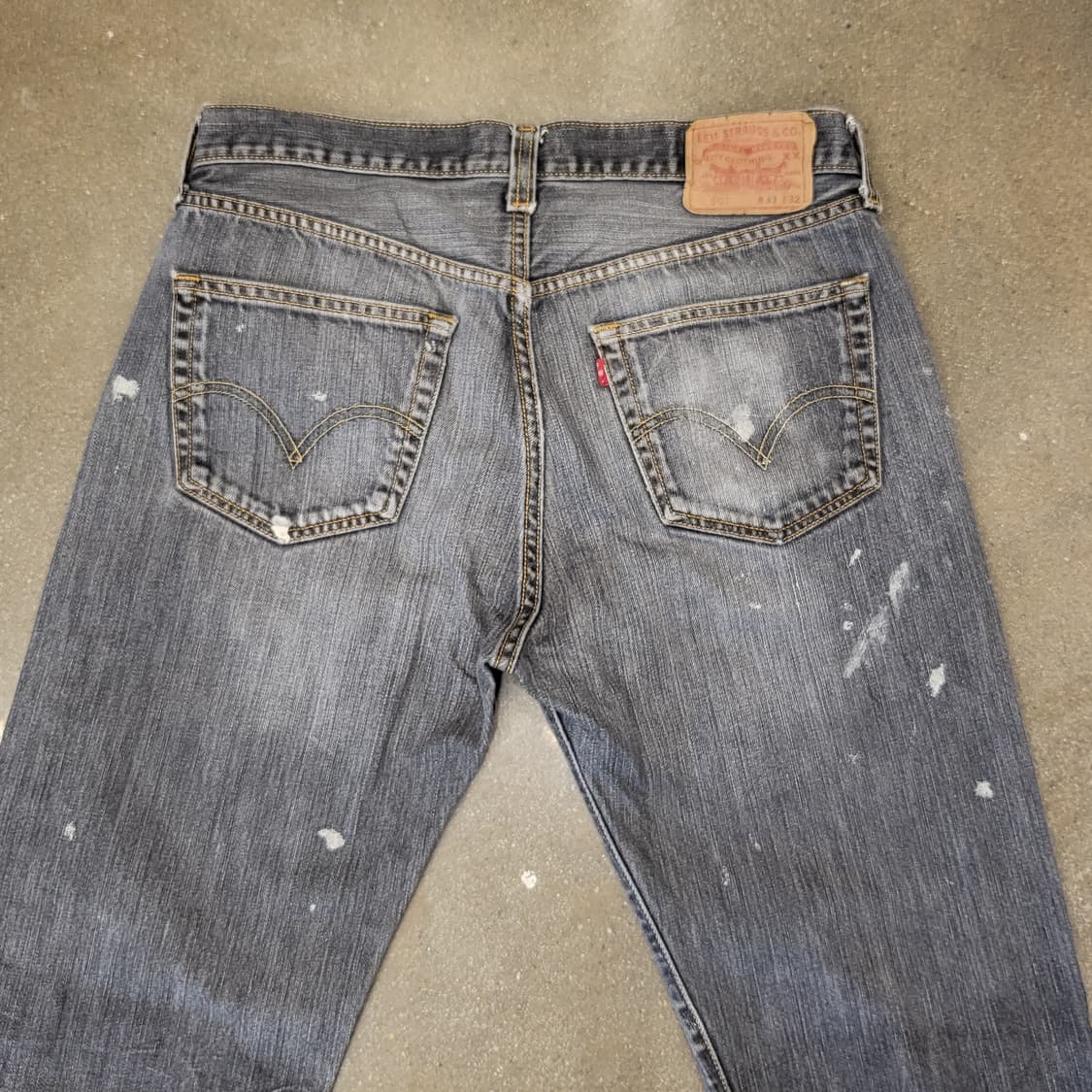 Levi's 오리지널 리바이스 501 워싱 데님 상품이미지9