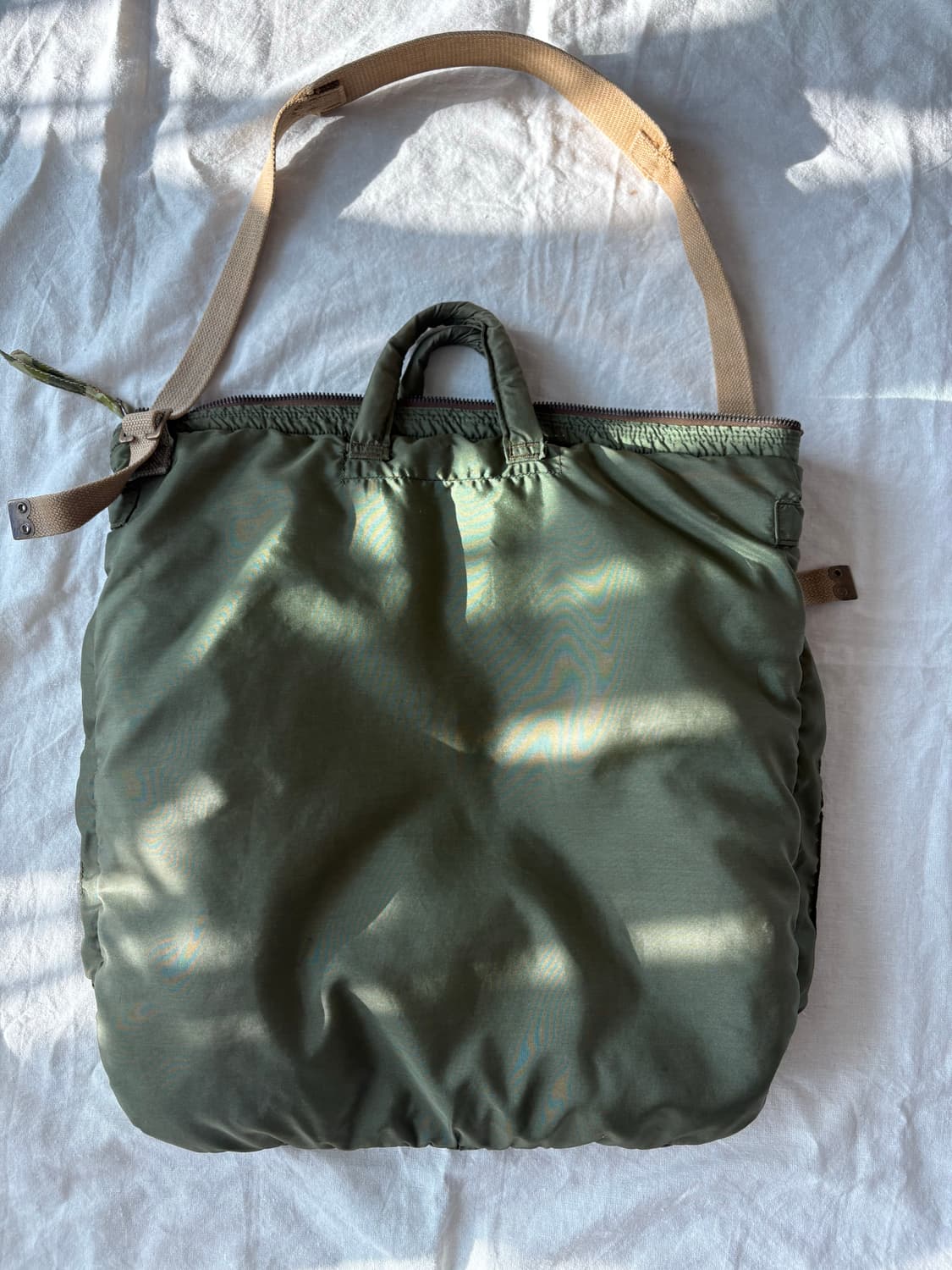 70s 헬멧백 타올 내피 상품이미지2