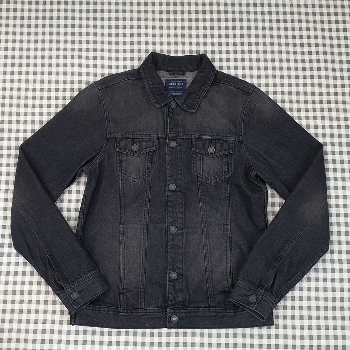 풀앤베어 스판 데님 청자켓 남자95 상품이미지1