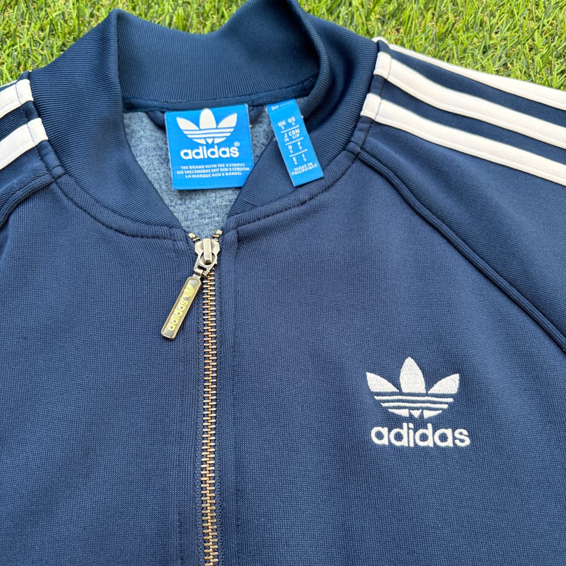 아디다스 슈퍼스타 네이비 트랙탑 져지(M) 상품이미지3