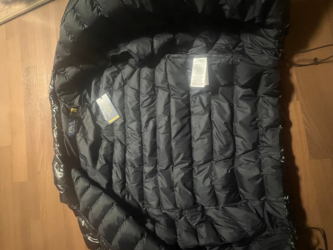 폴로 랄프 로렌 유광 경량패딩 상품이미지2