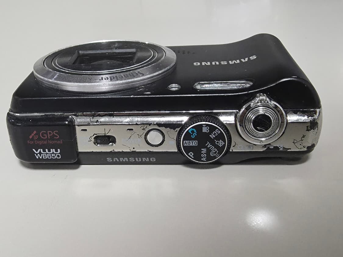 삼성 블루 WB650 빈티지 디지털카메라 상품이미지2
