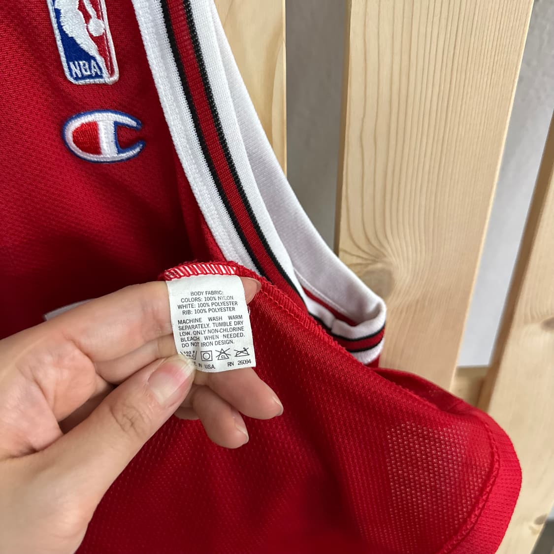 (M) 챔피온 NBA 시카고 불스 마이클 조던 23 져지 상품이미지5