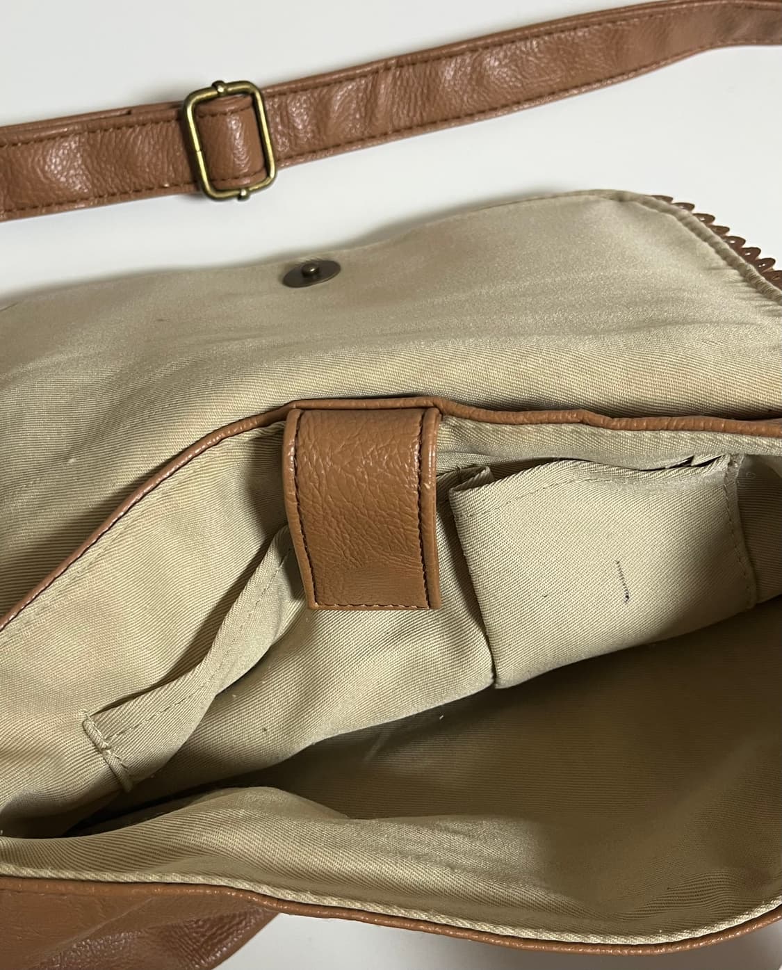 라떼갸루 리본 브라운 초코 크로스백 히메갸루 리즈리사깔핀터깔빈티지히메카지 상품이미지3