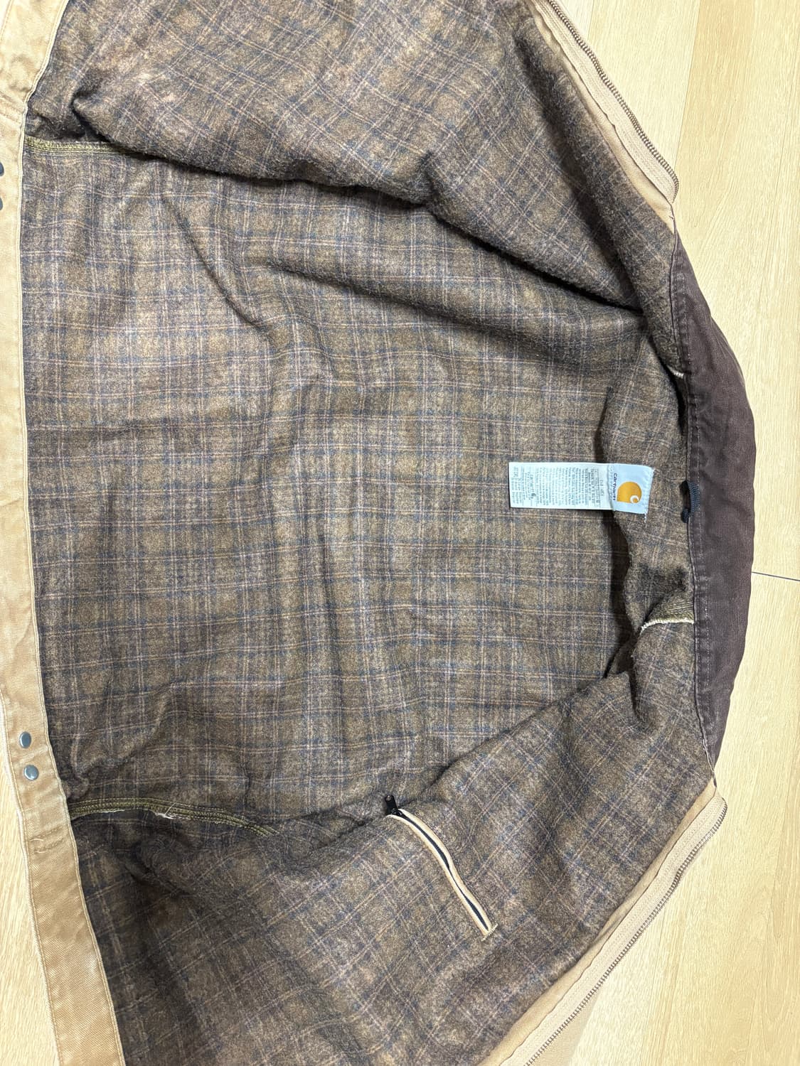 칼하트 빈티지 디트로이트 J97 CML 카멜  X-large 엑스라지 상품이미지4