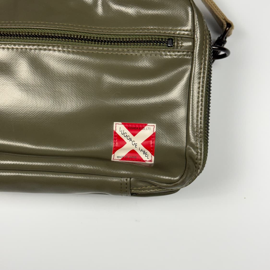 요시다포터 러기지라벨 라이너 숄더백 올리브 상품이미지4