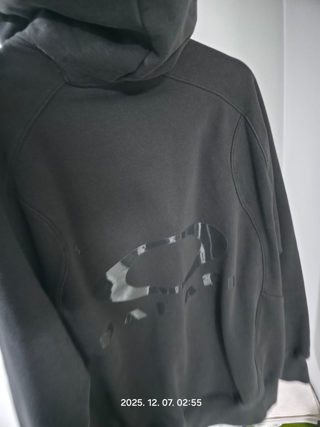 팔라스 오클리 후드 블랙 XL24fw  상품이미지5