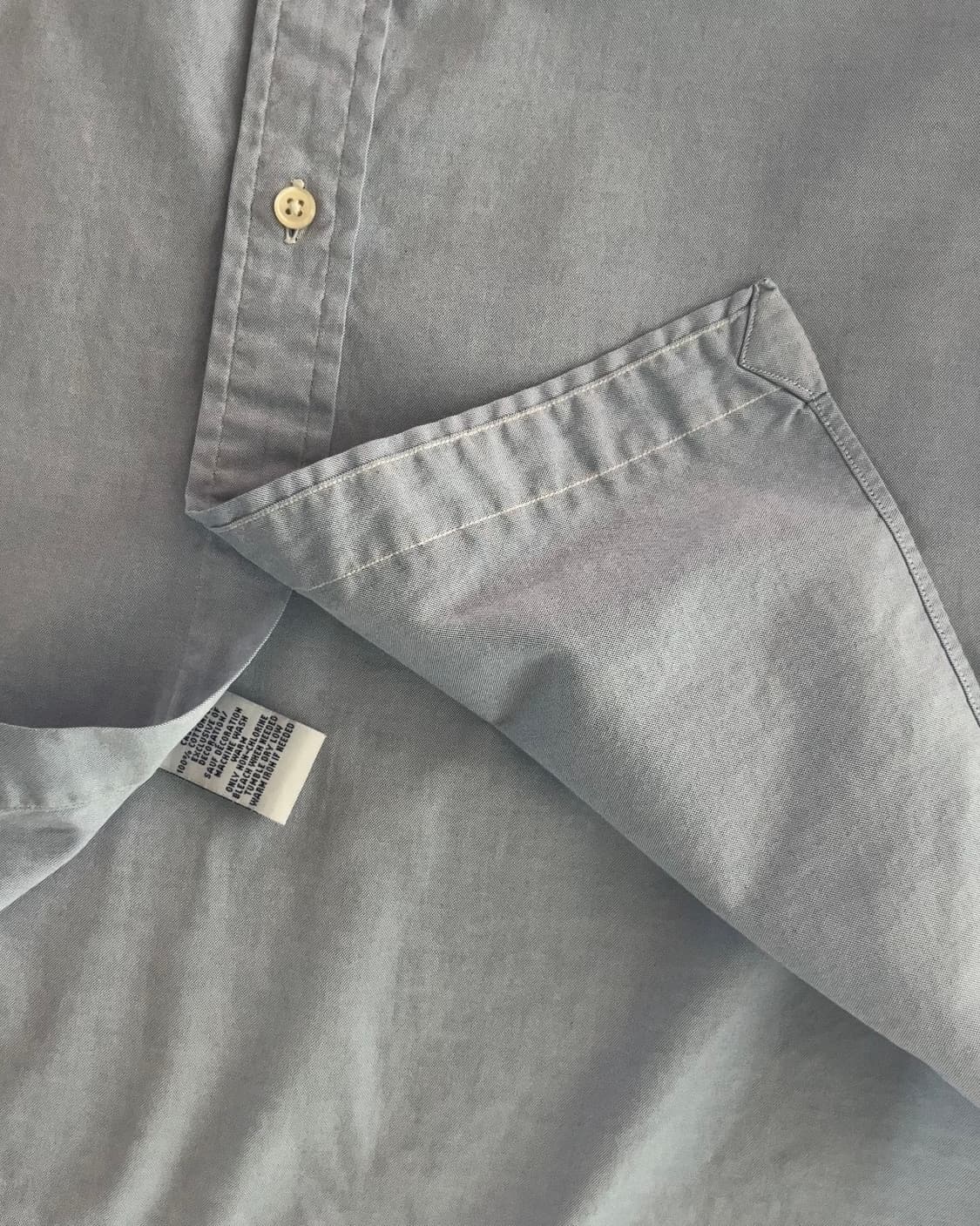 폴로 랄프로렌 소라색 솔리드 셔츠 14 1/2 상품이미지4