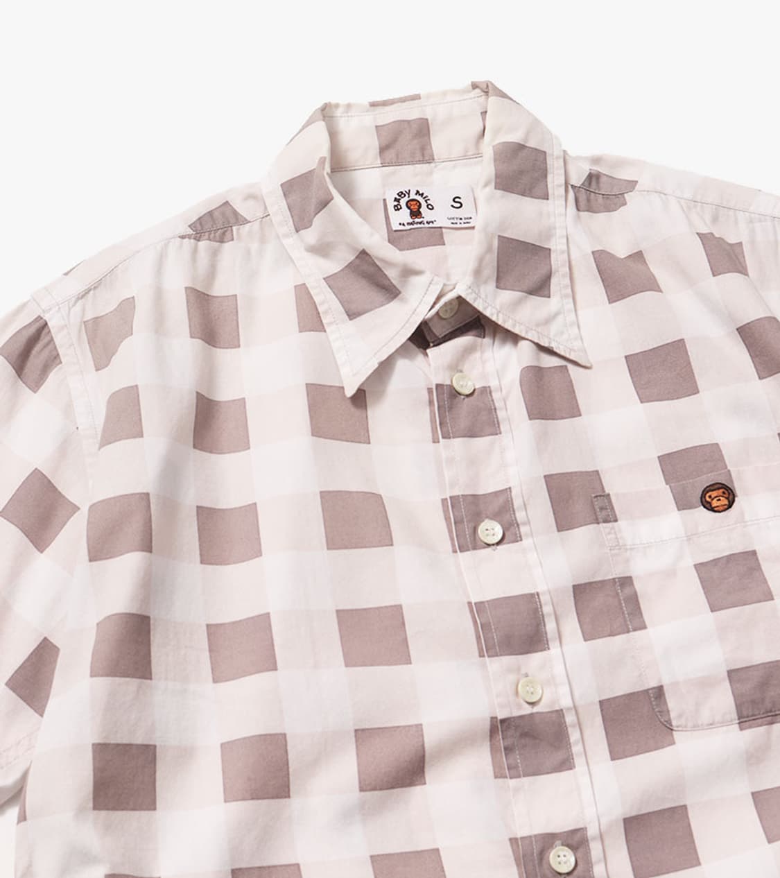 BAPE - MILO CHECK SHIRT 상품이미지2