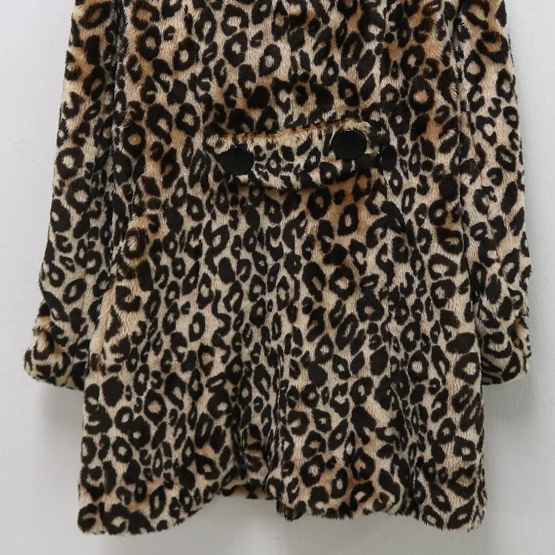 C.O.L.Z.A 호피 페이크 퍼 자켓 64360 상품이미지6