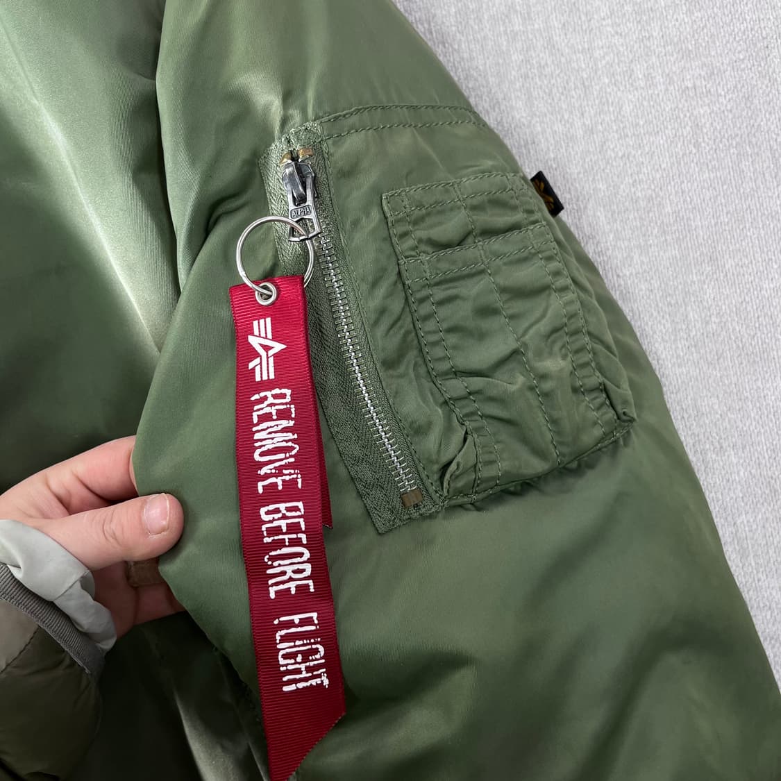 100 알파인더스트리 ma-1 항공자켓 상품이미지3