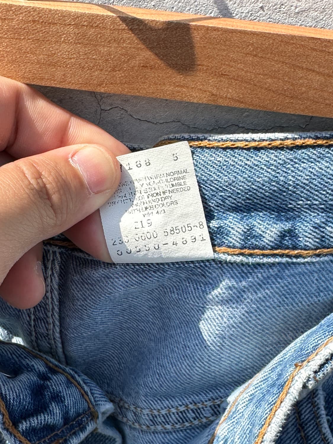 [34] 00s 리바이스 550 데님 팬츠 Mexico made 상품이미지4