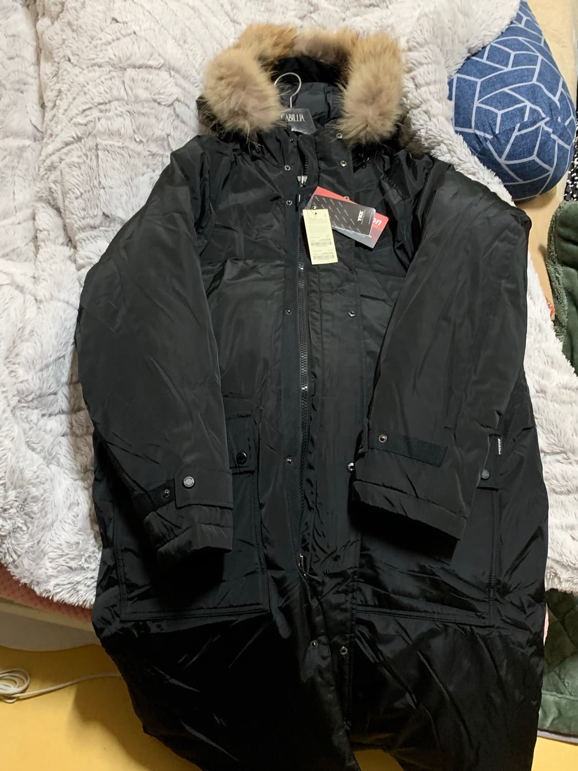 새상품 디키즈 롱패딩 L사이즈 dhp4utfj157 상품이미지1