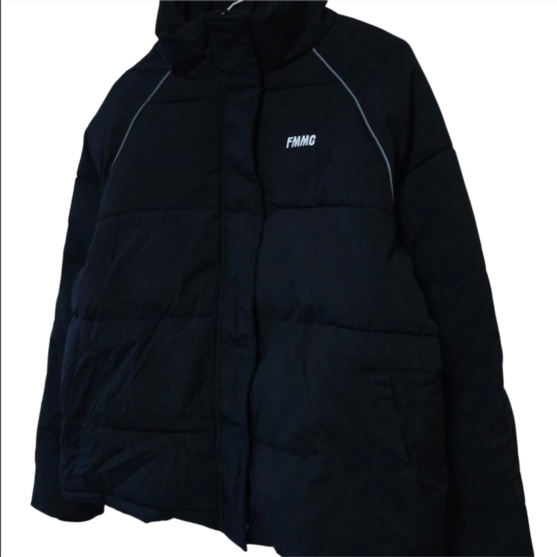 FCMM 패딩잠바 남여 블랙 95-100 점퍼 상품이미지3