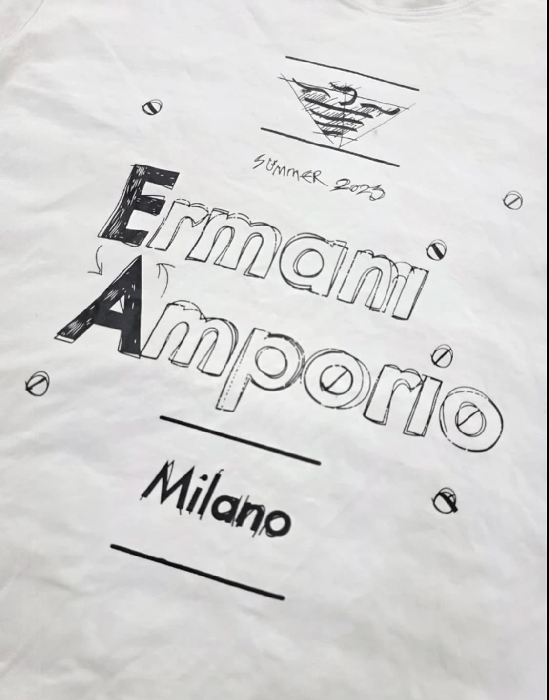 엠포리오 아르마니 반팔 티셔츠 M 상품이미지5