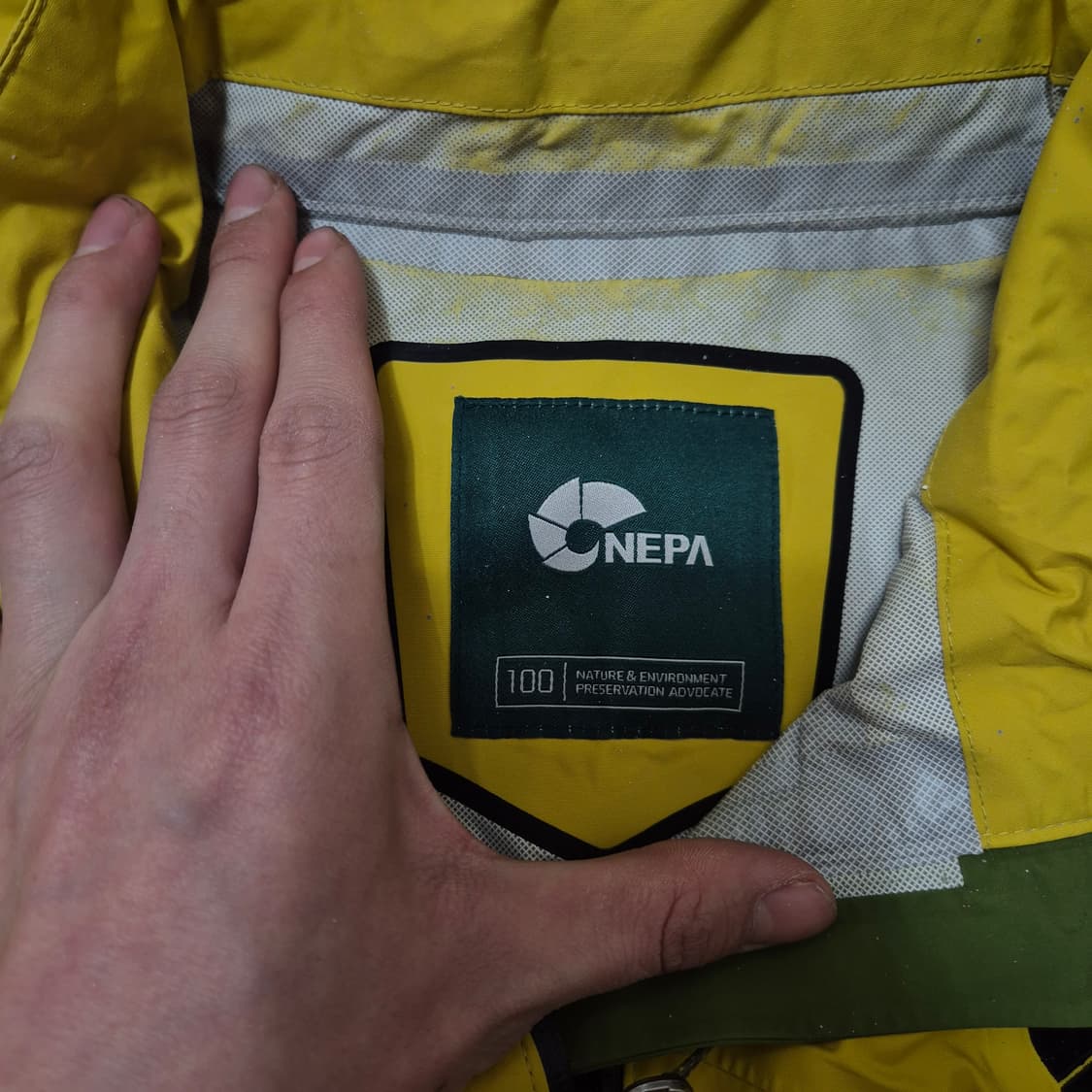 네파 엑스벤트 사이드와펜 후드 바람막이 자켓 L(100) 상품이미지7